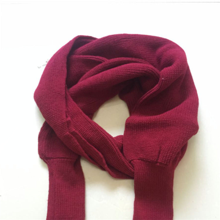 Sweater Scarf Cashmere Ladies Girl Woman Clothing Casual Wear Image