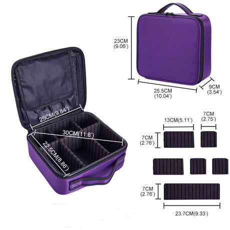 Large-capacity Multifunctional Portable Cosmetic Bag Image