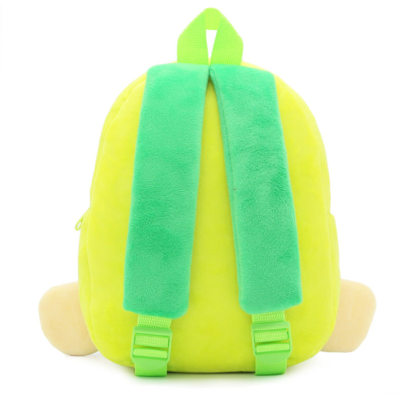 Cute Zoo Children's Schoolbag Backpack Plush Animal Turtle Image