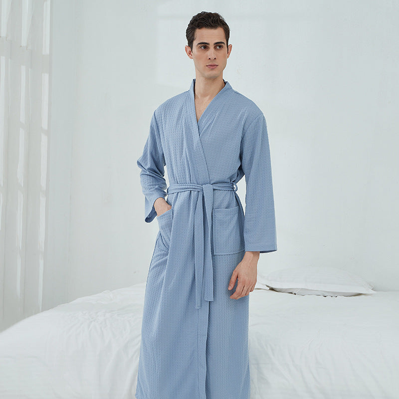 Couple Robes Sleepwear Women Men Loungewear Bathrobe Image