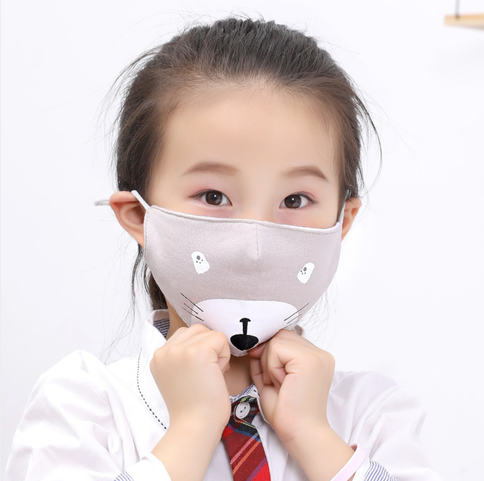 Kid Carton Cotton Facial Mask Adult Mask Image