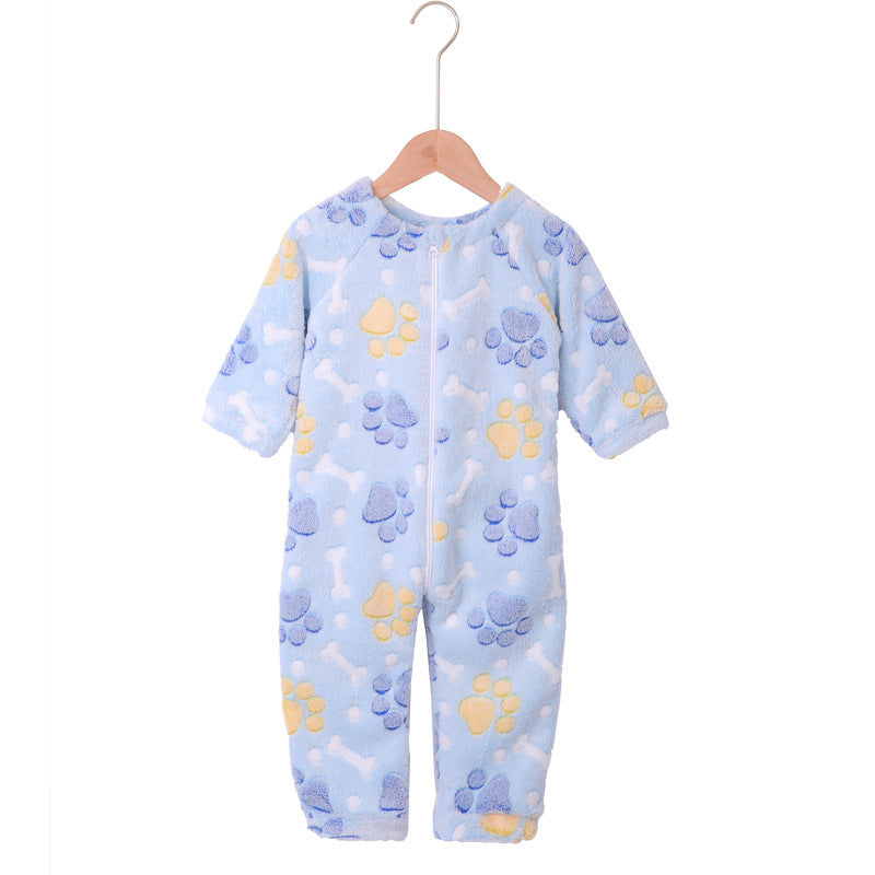 Autumn and winter infant pajamas Image