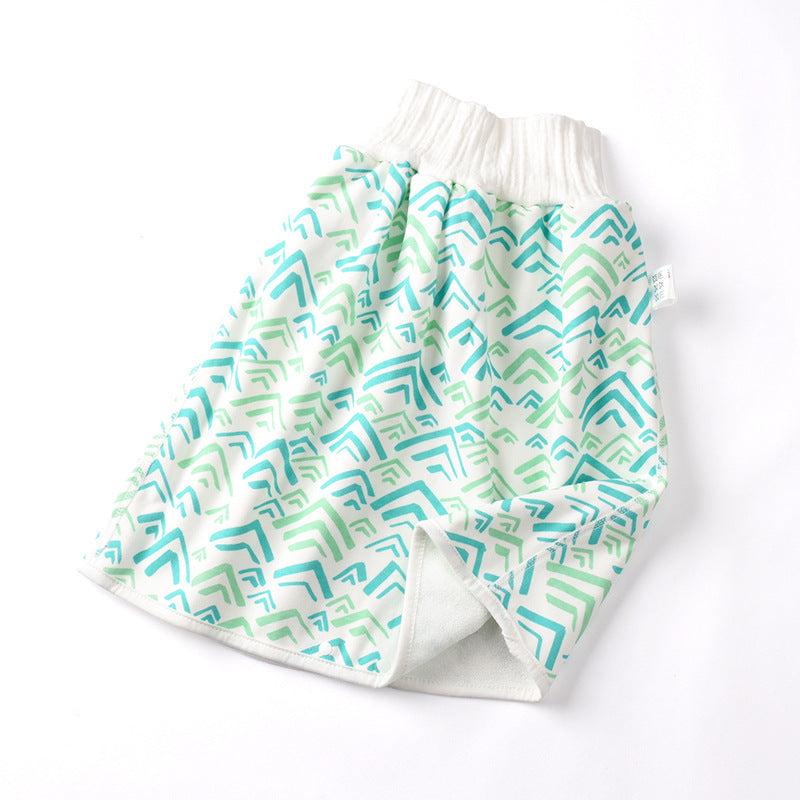 Cotton and bamboo fiber Baby diaper skirt Image