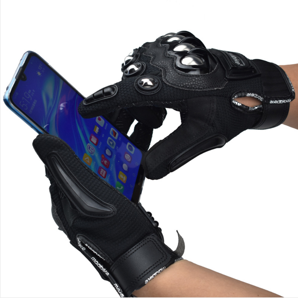 Hot Style Off-Road Motorcycle Riding Gloves Alloy Protective Image