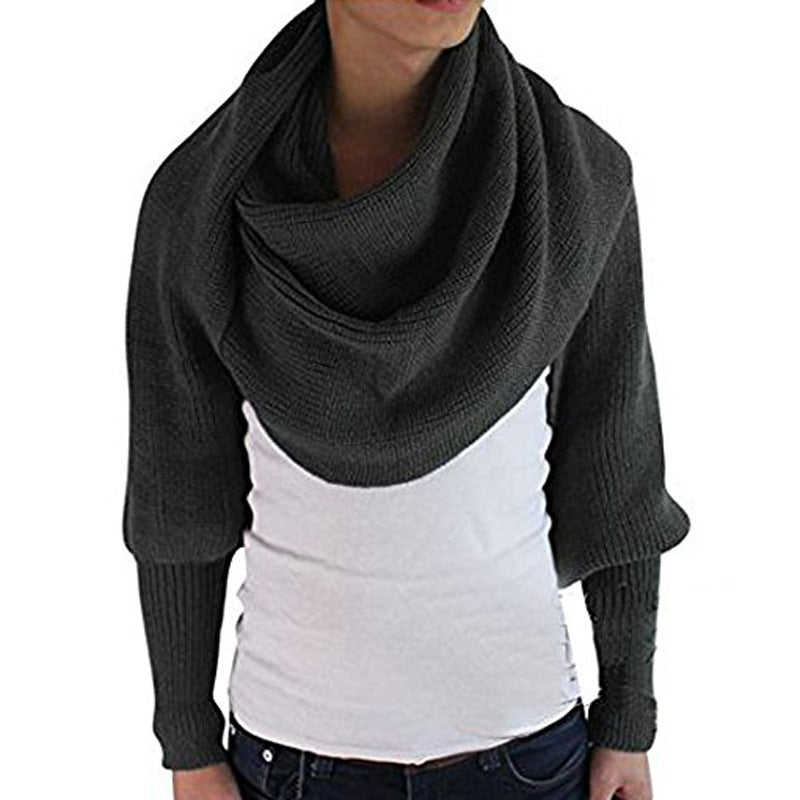 Sweater Scarf Cashmere Ladies Girl Woman Clothing Casual Wear Image