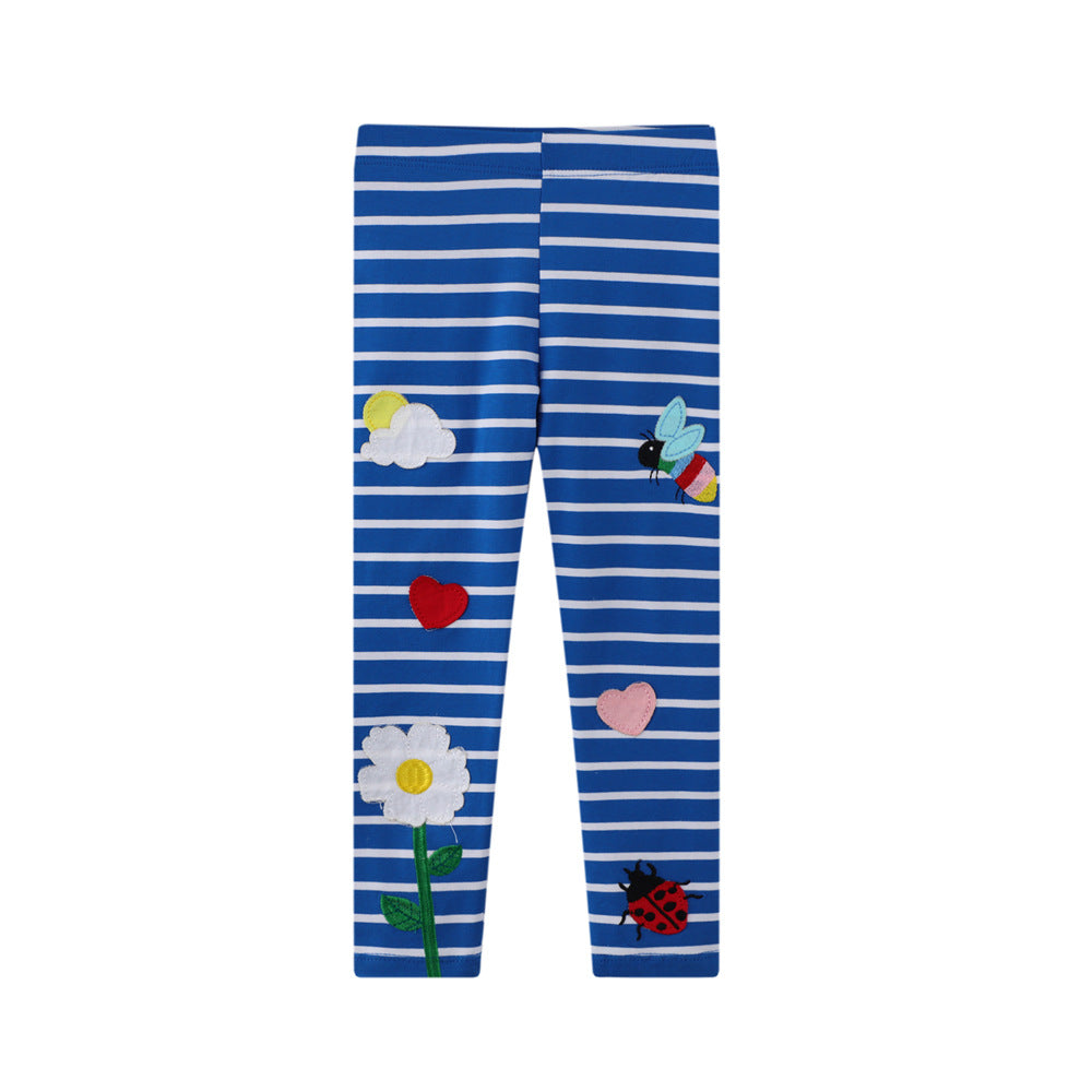 Summer Thin Baby Wear Cotton Leggings In Spring And Autumn Image