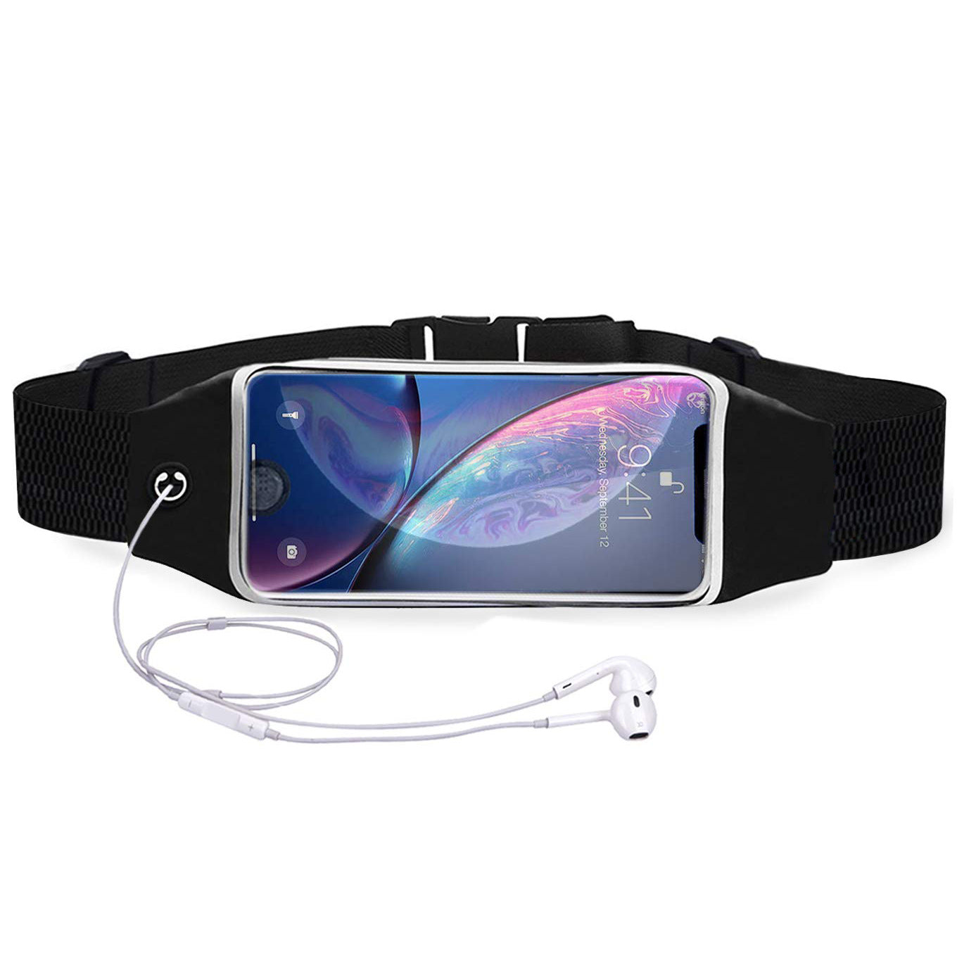 Touch Screen Clear Phone Waist Bag For Running Sports Fanny Pack Image