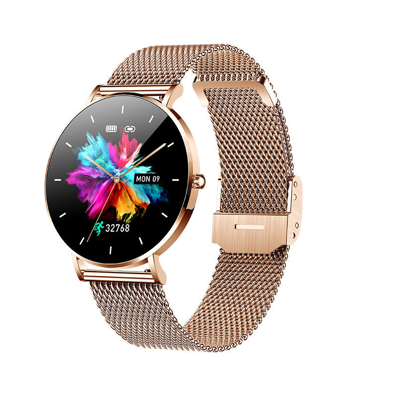 New Ultra-thin Smart Watch Women 1.36 Inch Screen Image