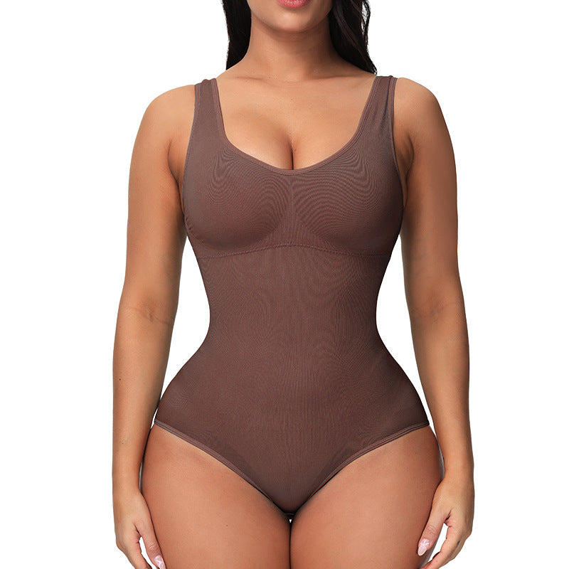 European And American Corset Women's Seamless One-piece Bodysuit Image