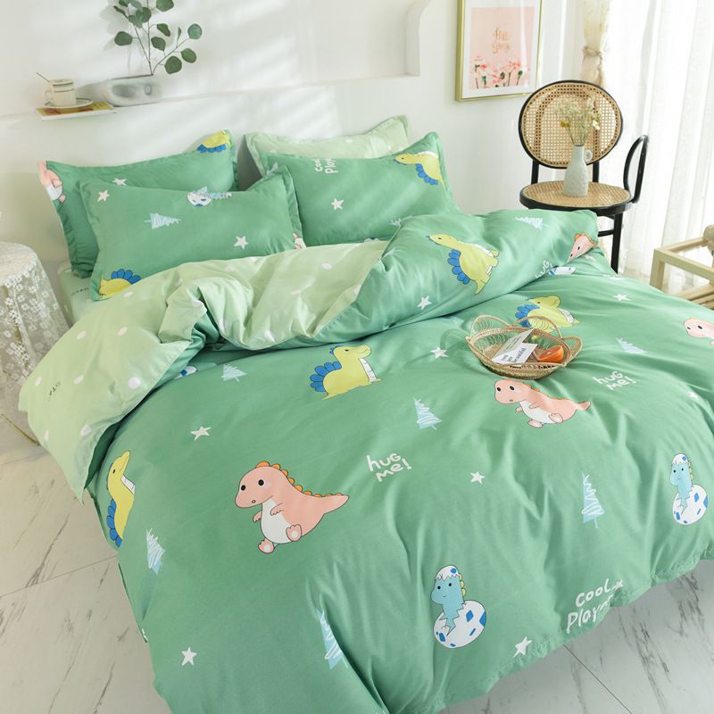 Pillowcase Bed Cover Set Sets Bedding Bedsheet Quilt Duvet Image