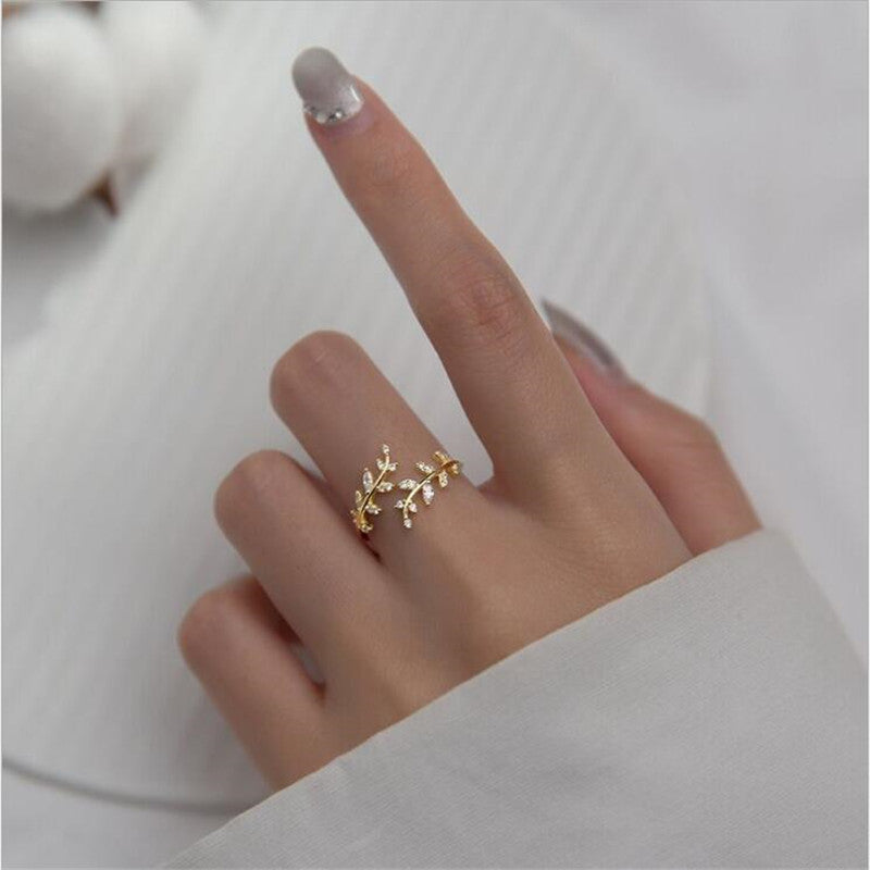 Branch  Ring For Woman Fashion Spring Summer Jewelry Image