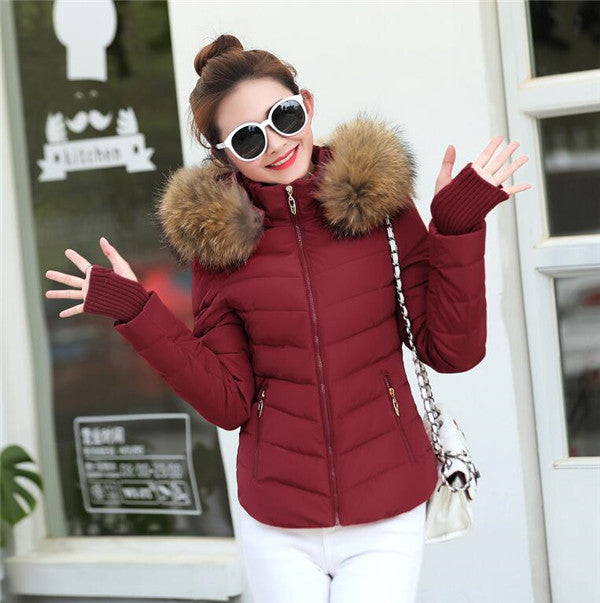 Brown Women'S Parka Jacket Winter Jacket Womens Parkas Image