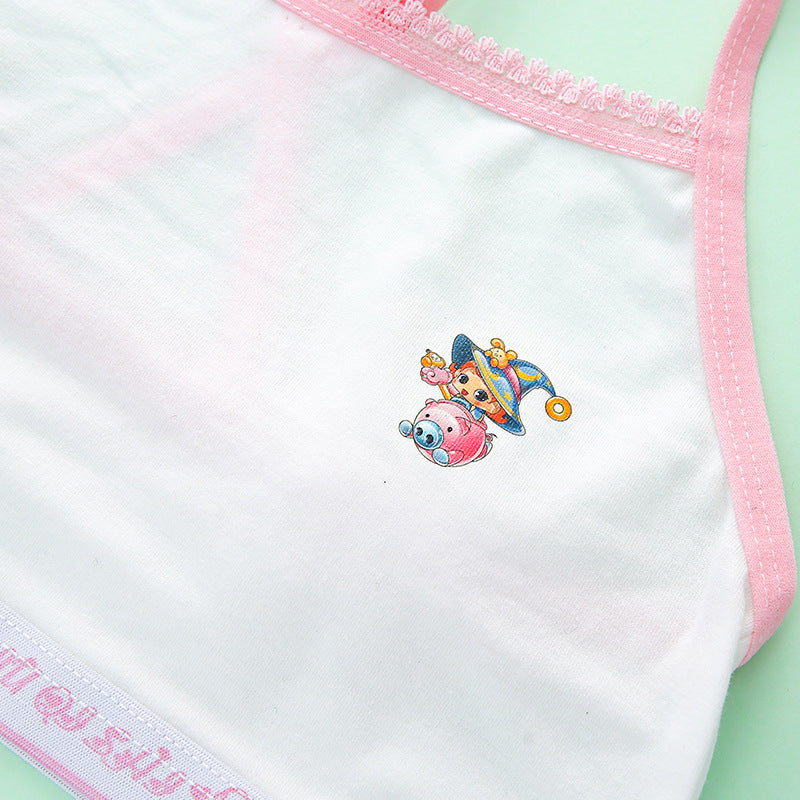 Primary School Students Development Period Girls Bra Sports Children's Underwear Vest Image