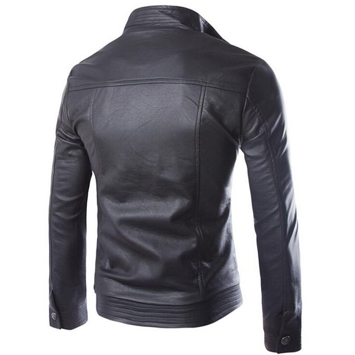 Striven Mens Leather Jacket Image