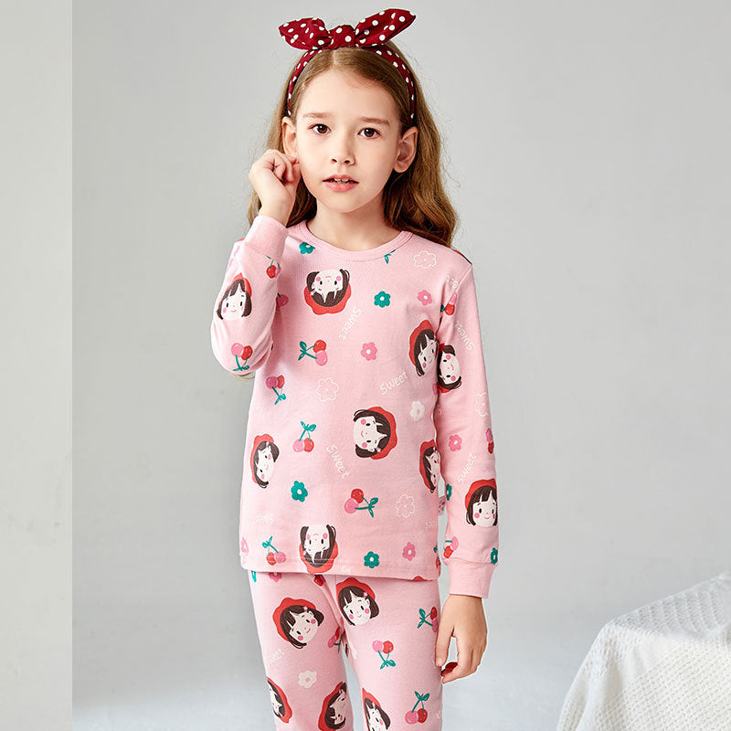 Children's Underwear Set Cotton Boys And Girls Underwear Set Pajamas Image