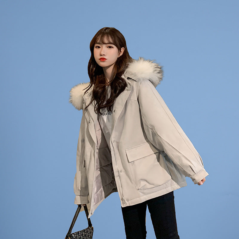 Women Loose Winter Coat Bread Clothes Image