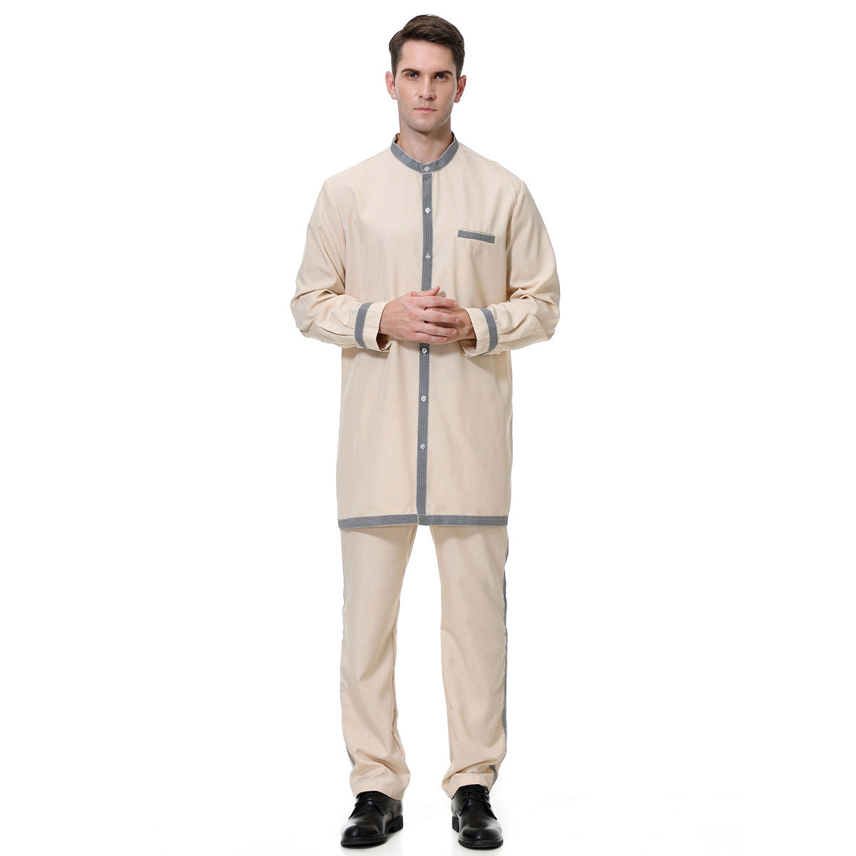 Muslim Men's Robe Suit Image