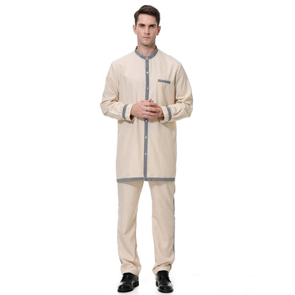 Muslim Men's Robe Suit