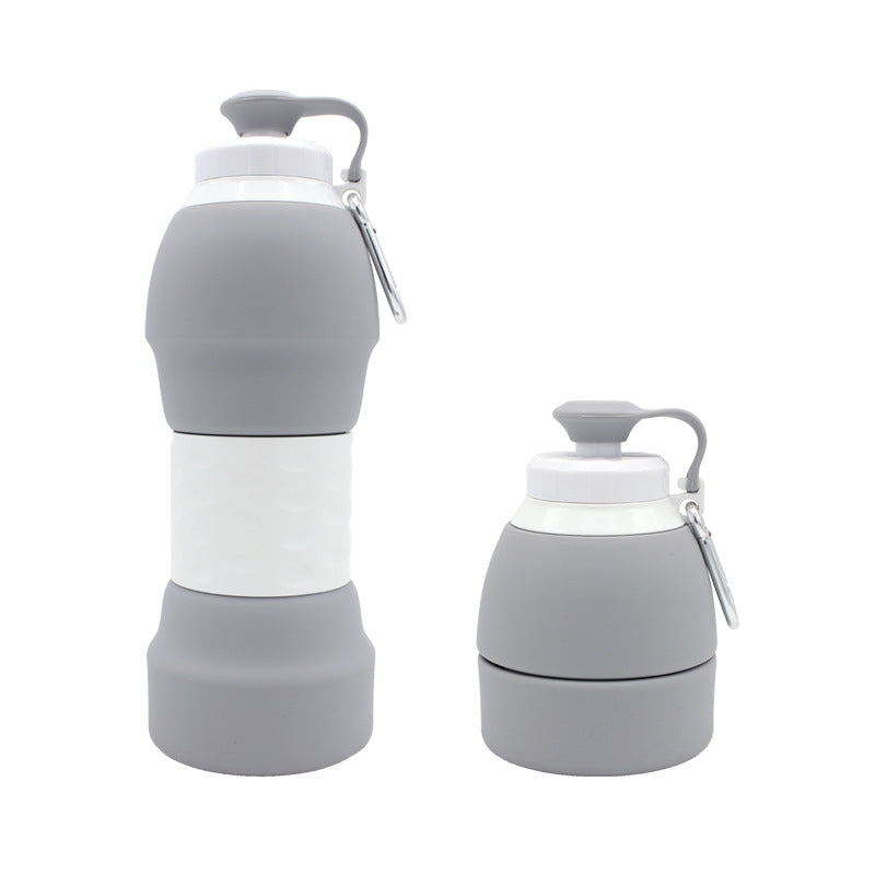 Silicone folding water bottle Image