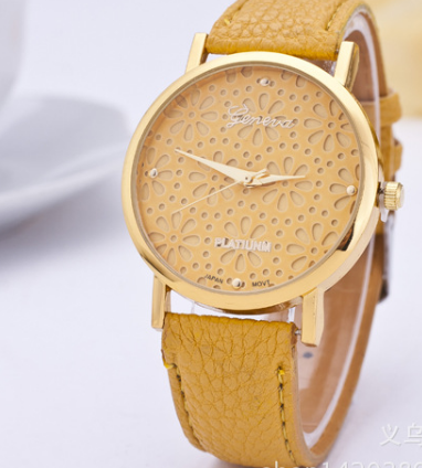 Geneva Flower Wrist Watch Image