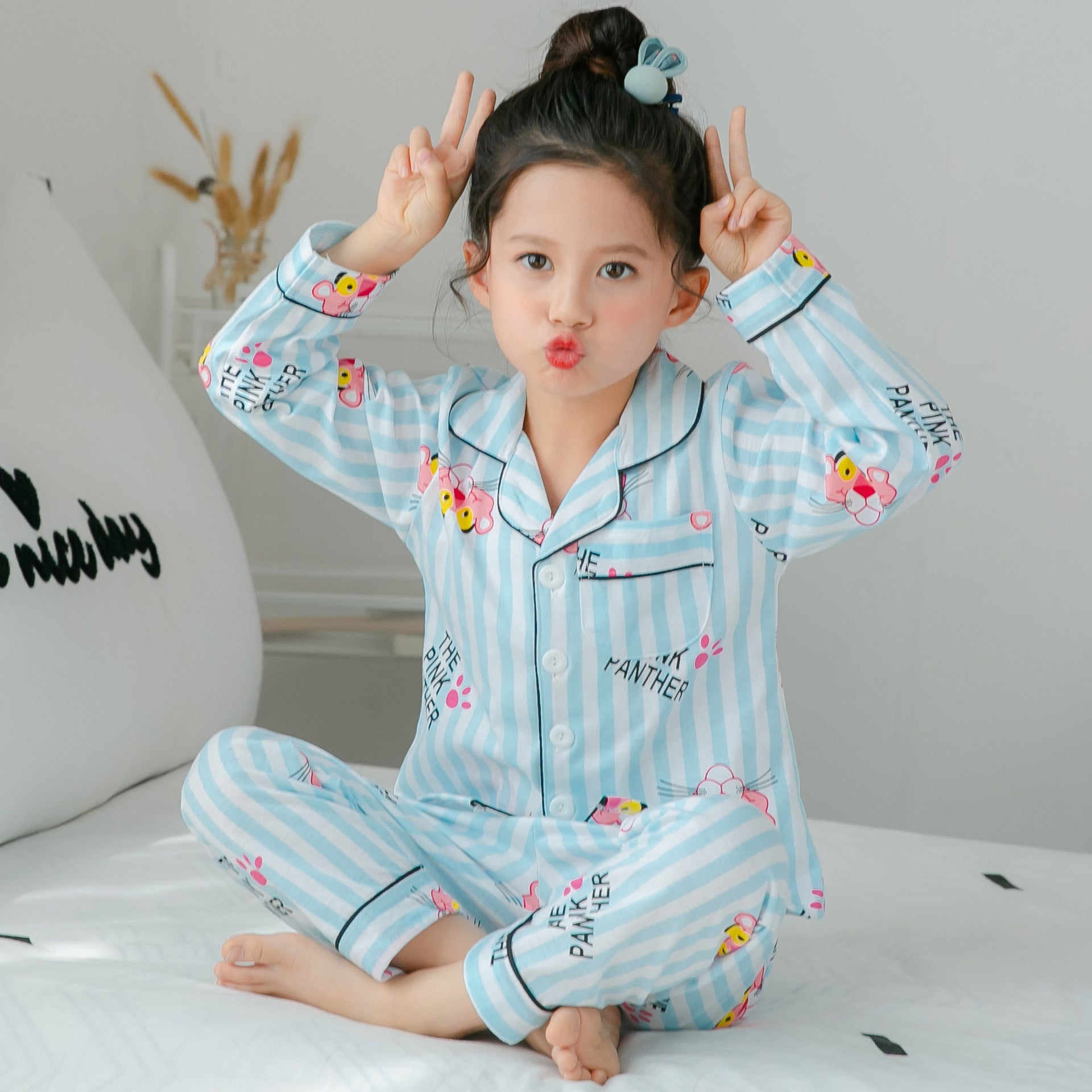 Cotton pajamas for children Image