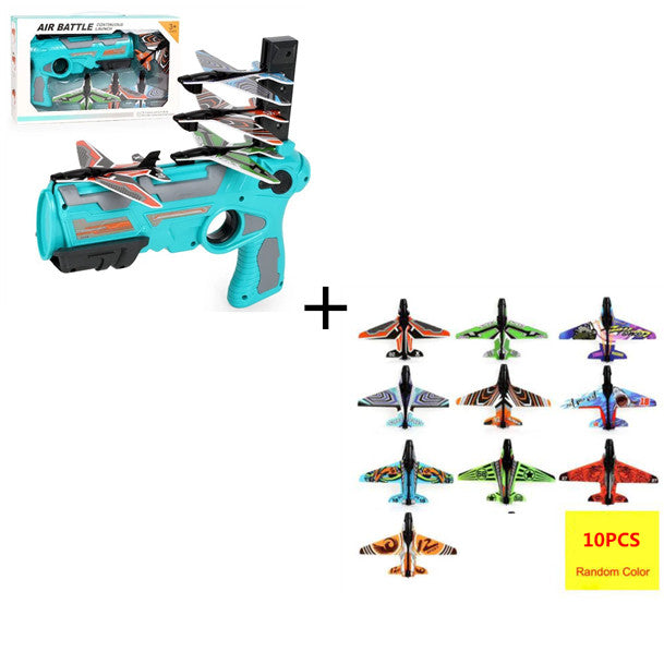 Children's Outdoor Boy Toys Hand Throwing Spin Glider Model Launcher Image