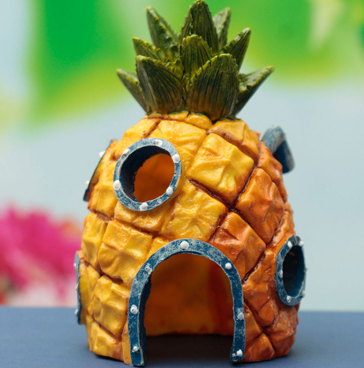 Pineapple House For Aquarium Fish Tank Image