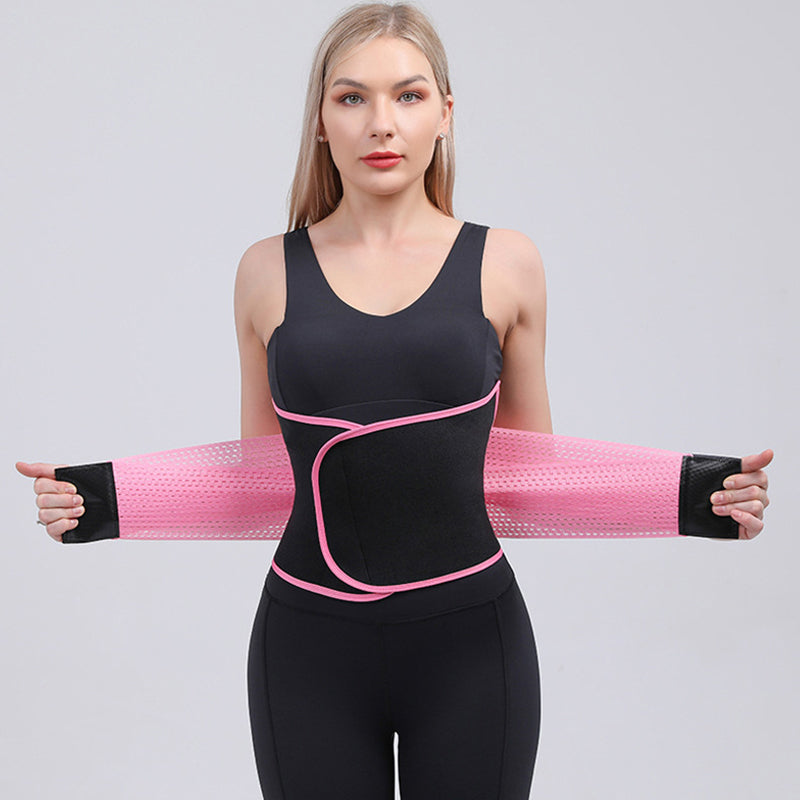 Waist Trainer For Women Back Support Band & Tummy Control Body Shaper Sweat Weight Loss Shapewear Image