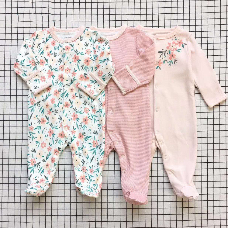 Baby crawling suit baby onesies Image