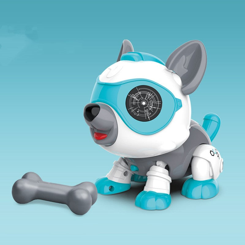 Children's Voice-activated Touch-sensing Electronic Robot Dog Image