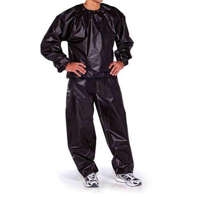 Heavy Duty Anti-Rip Weight Loss Sauna Suit PVC Long Sleeve Unisex Clothes Image