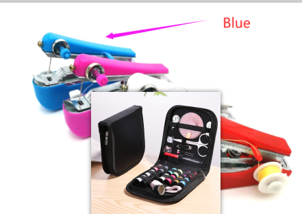 Small Household Hand-held Portable Manual Sewing Machine Image