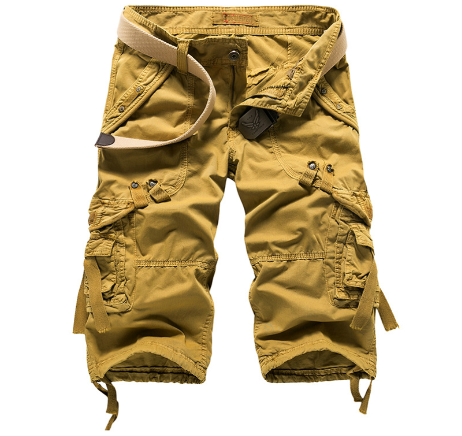 Workwear Shorts Multi-pocket Pants Image