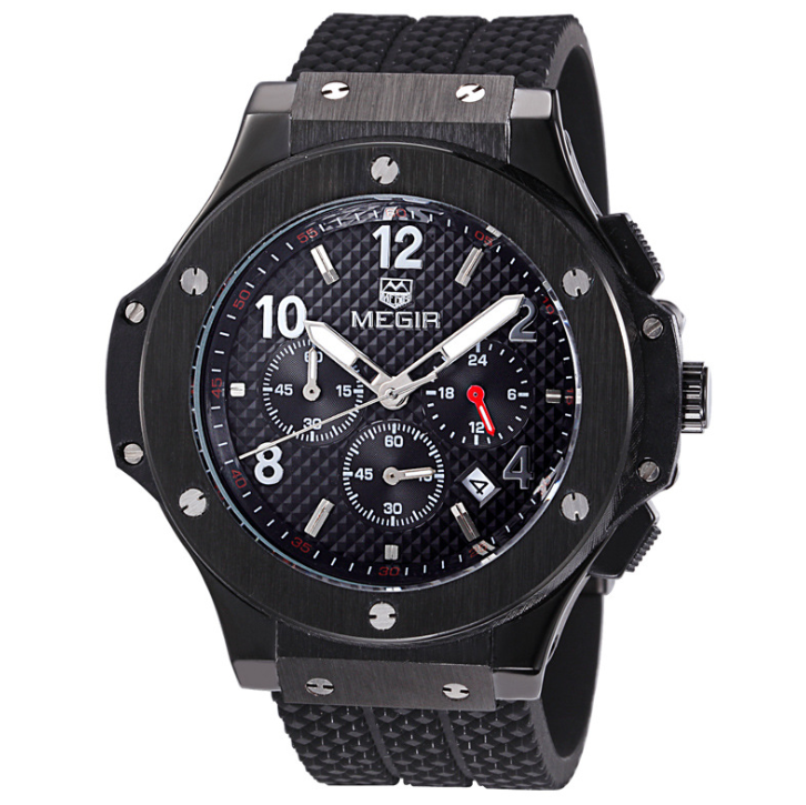 Watches Men Luxury Quartz Wrist Watch Male Sports Military Chronograph Watches Image