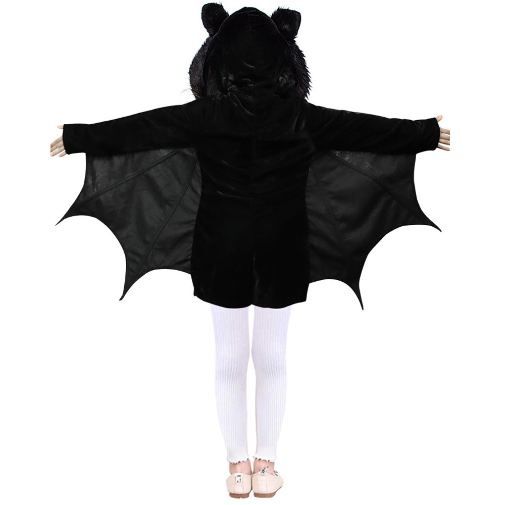 New Halloween Kids Costume Bat Cape Image