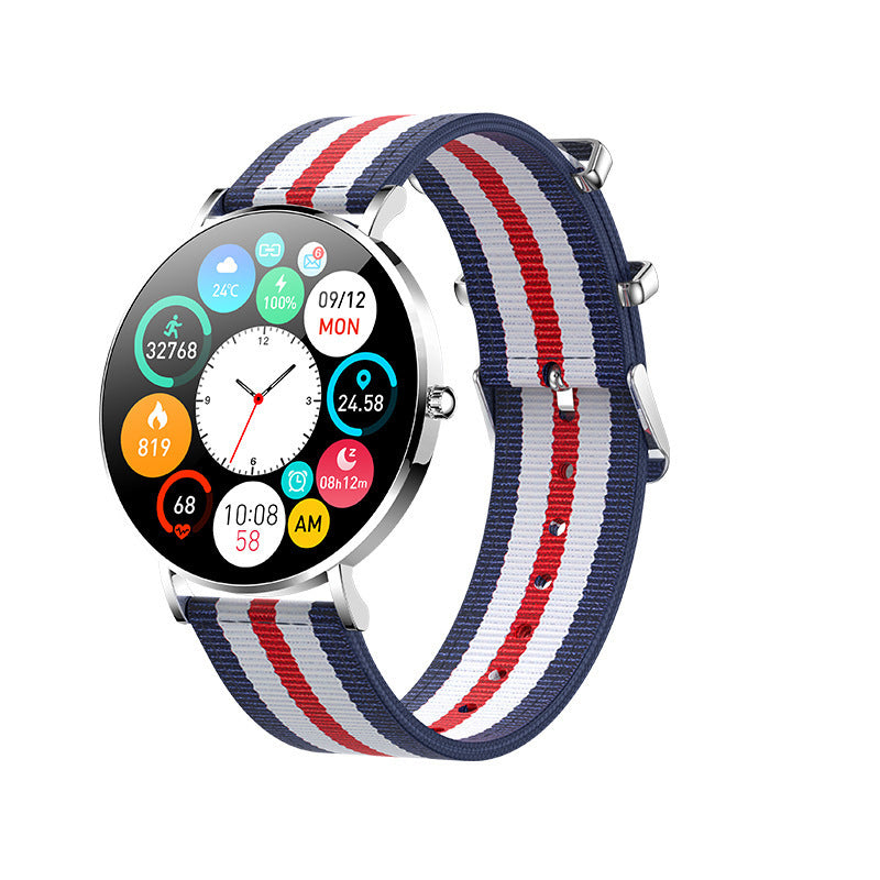 New Ultra-thin Smart Watch Women 1.36 Inch Screen Image