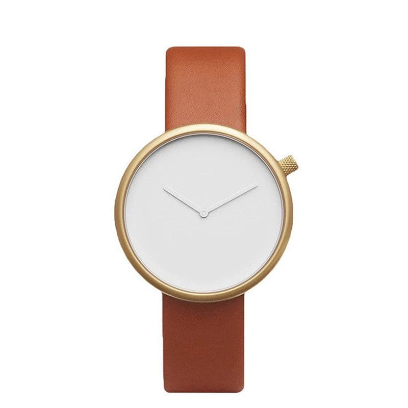 Simple men and women unisex watches Image