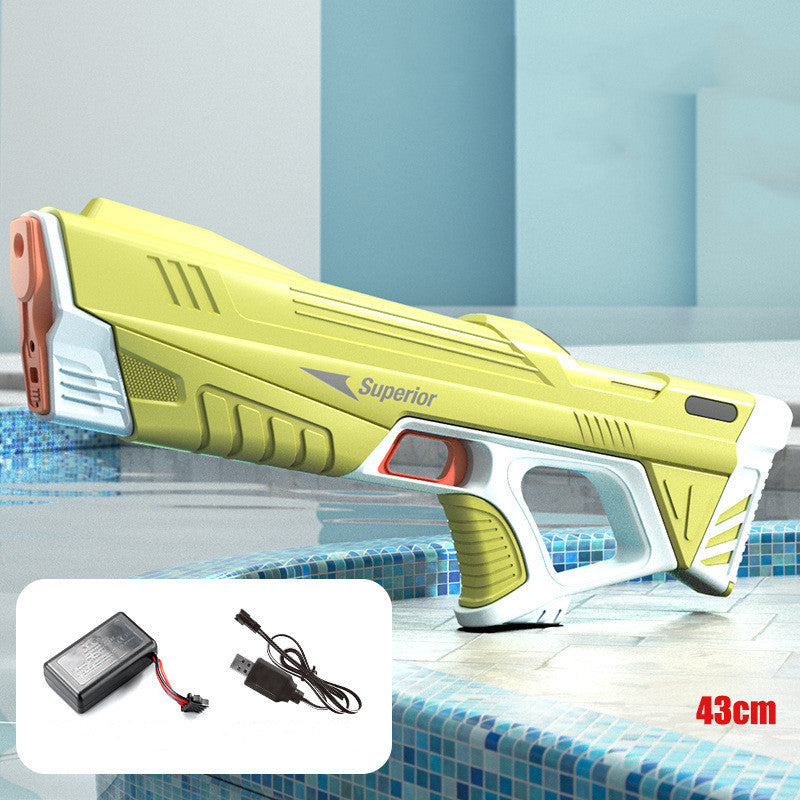 Summer Full Automatic Electric Water Gun Toy Induction Water Absorbing High-Tech Burst Water Gun Beach Outdoor Water Fight Toys Image