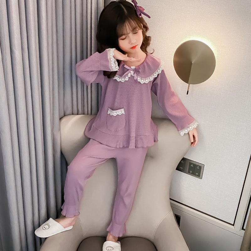 Girls' Suits, Autumn Clothes, Western Style, Children's Clothes Image