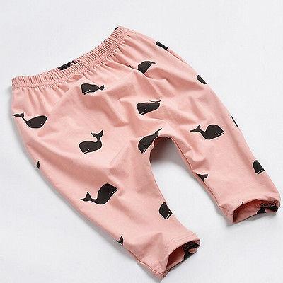 Whale Print Joggers Image