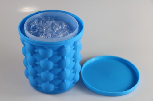 New Champagne Container Silicone Bucket Saving Ice Cube Maker Image