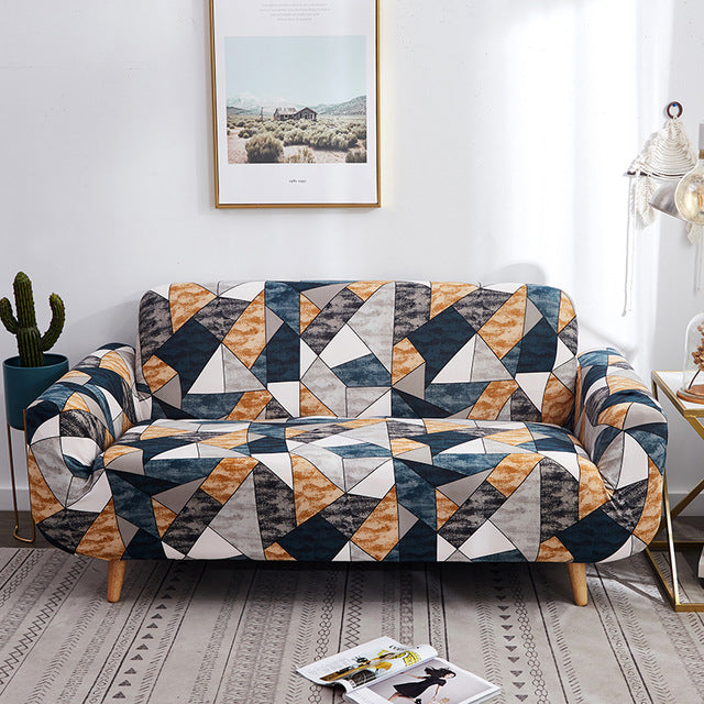 Printed sofa cushion sofa cover sofa cover Image