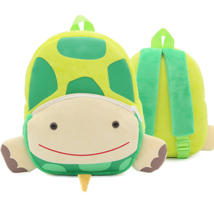 Cute Plush Backpacks Kindergarten Cartoon School Bags Children Animal Toys Bag Image