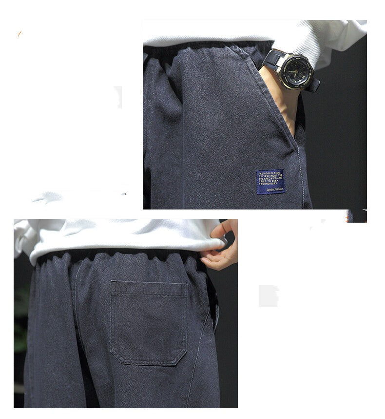 Summer Oversized Loose Fitting Jeans For Men Image