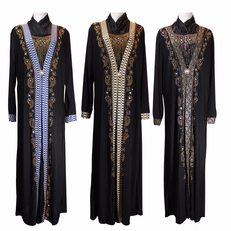 Muslim Ramadan fashion beaded dress Image