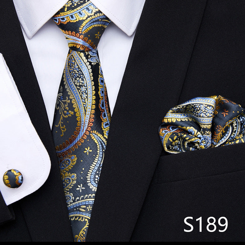 Men's Ties A Variety Of Patterns Series European And American Fashion Image