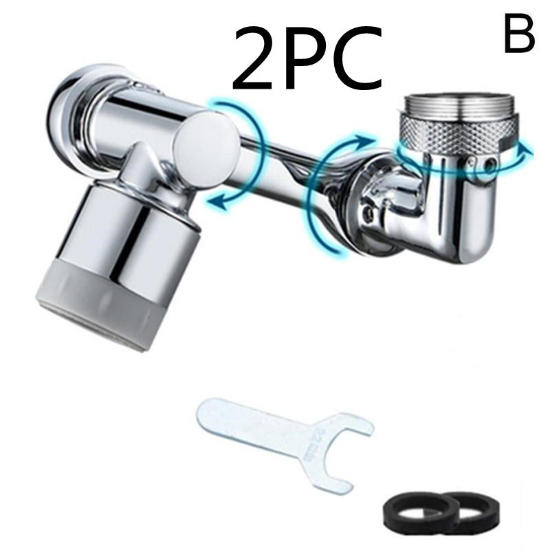 Universal 1080 Swivel Faucet Aerator Multifunction Faucet Extender Universal Swivel Splash Resistant Shower Image