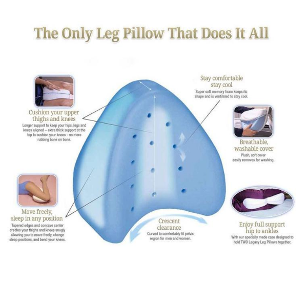 Leg Knee Pillow Slow Rebound Memory Comfortable Image