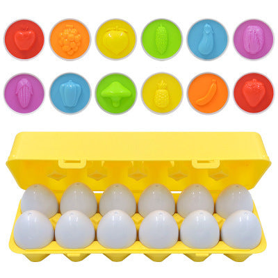 Baby Learning Educational Toy Smart Egg Toy Games Shape Matching Sorters Toys Montessori Eggs Toys For Kids Children Image