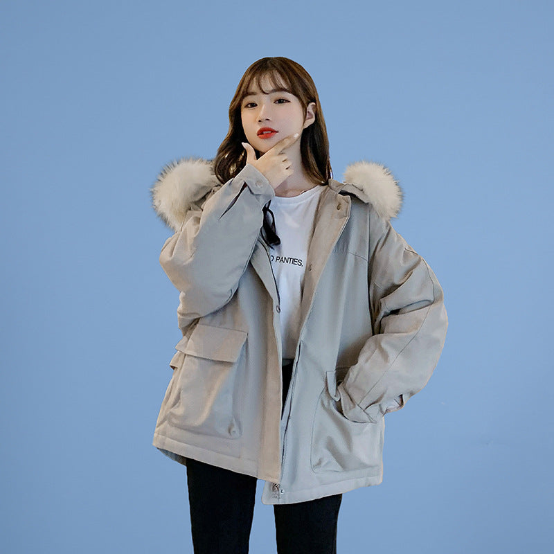 Women Loose Winter Coat Bread Clothes Image